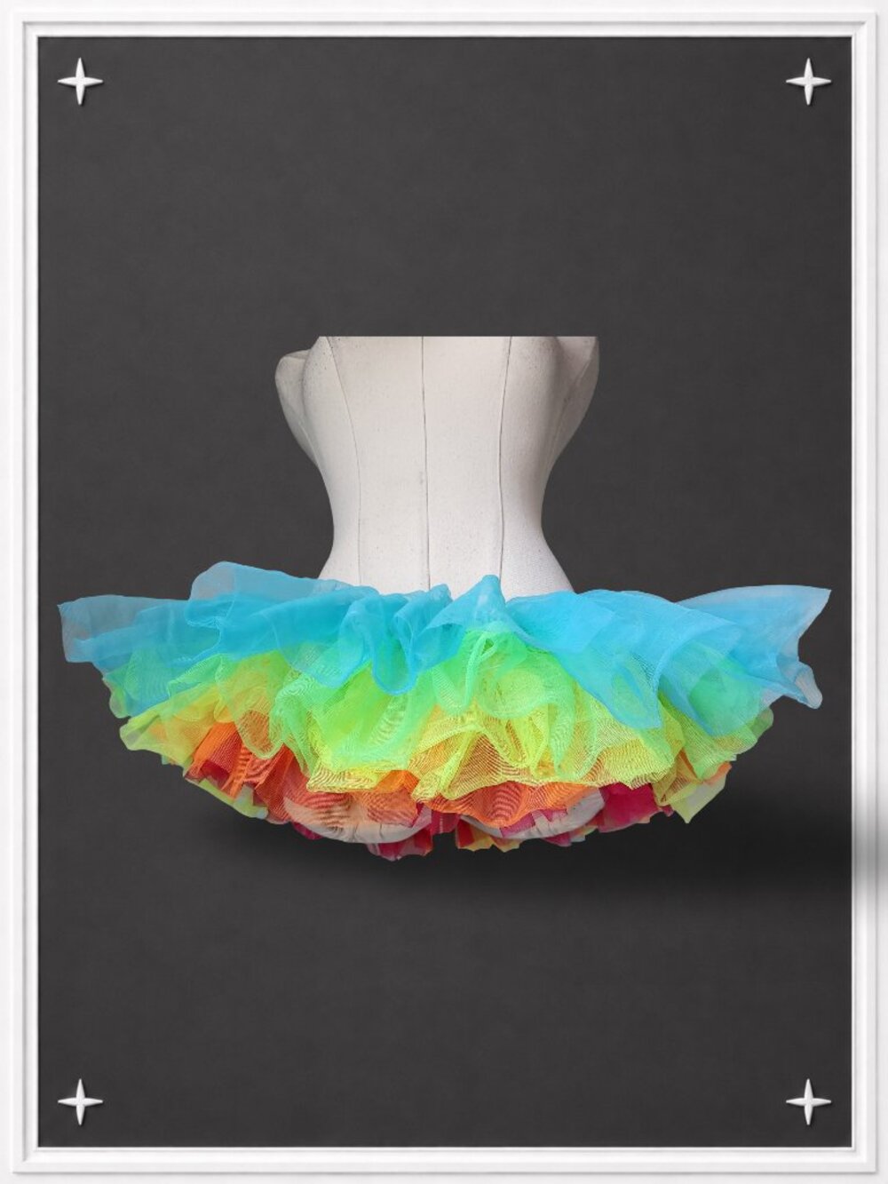 Light-Up Neon Rainbow Tu-Tu by Leg Avenue